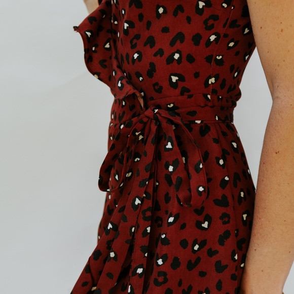 Wild Heart Wrap Dress - NWT - Picture 4 of 5